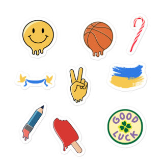 Bubble-free stickers